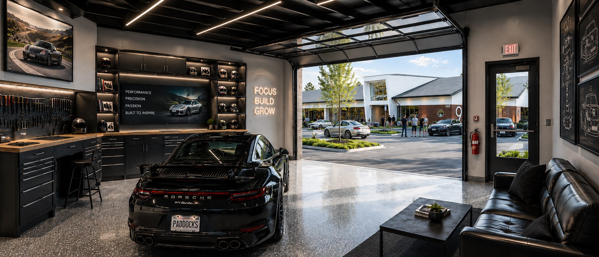 The Entrepreneur - business and retail space